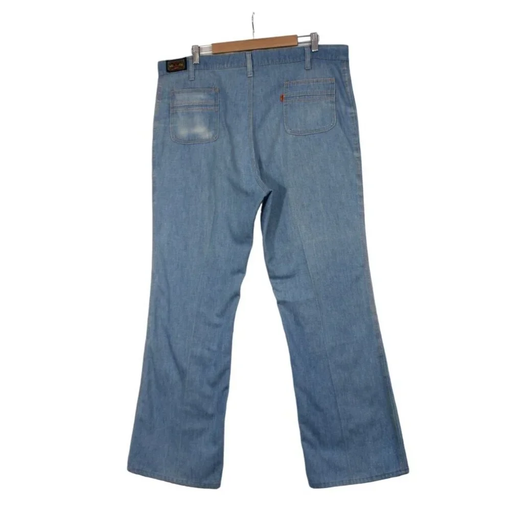 Levi's for Men 70s orange tab Airplane‎ patch bootcut high waist flare jeans